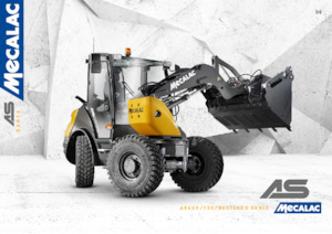 Pale gommate Mecalac AS1000