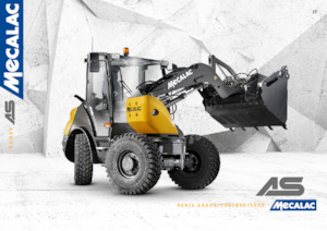 Pale gommate Mecalac AS1000