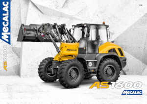 Pale gommate Mecalac AS1600