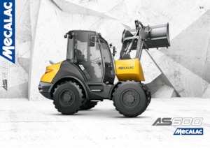 Pale gommate Mecalac AS600