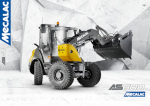 Pale gommate Mecalac AS600