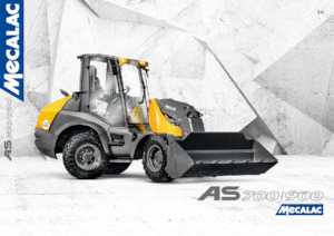 Pale gommate Mecalac AS900
