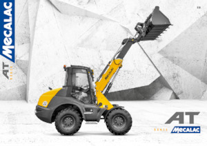 Pale gommate Mecalac AT900