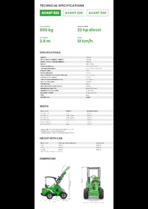 Pale gommate Avant Tecno Avant 523