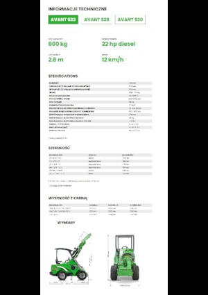 Pale gommate Avant Tecno Avant 523