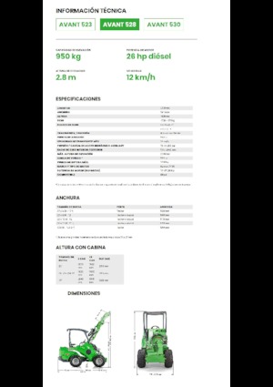 Pale gommate Avant Tecno Avant 528