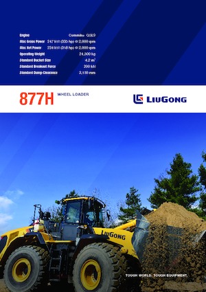 Pale gommate Liugong 877H