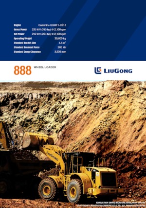 Pale gommate Liugong 888 