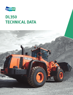 Pale gommate Doosan DL 350