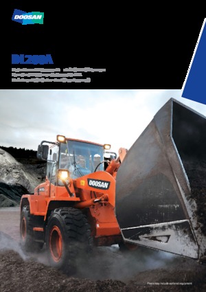 Pale gommate Doosan DL200A-2