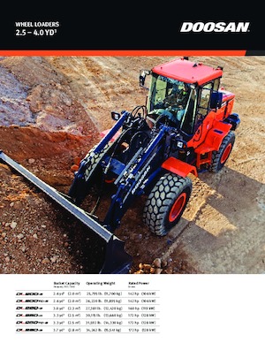 Pale gommate Doosan DL200TC-5