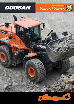 Pale gommate Doosan DL420
