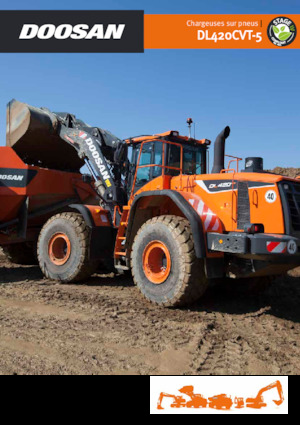 Pale gommate Doosan DL420CVT-5