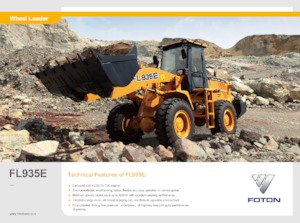 Pale gommate Foton Lovol FL935E-II