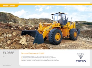 Pale gommate Foton Lovol FL966F-II