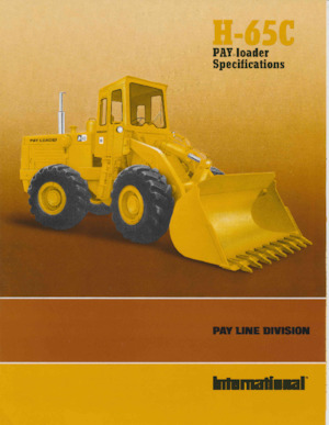 Pale gommate International Harvester H-65C