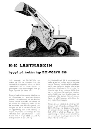 Pale gommate Volvo H10-350