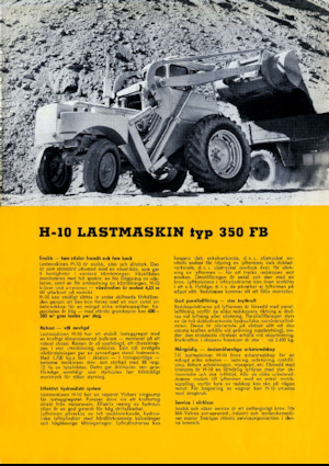 Pale gommate Volvo H10-350FB