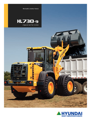 Pale gommate Hyundai HL 730-9