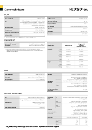 Pale gommate Hyundai HL 757-9 A