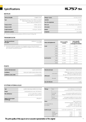 Pale gommate Hyundai HL 757-9 A