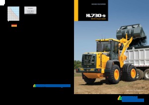 Pale gommate Hyundai HL730-9