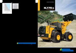 Pale gommate Hyundai HL770-9