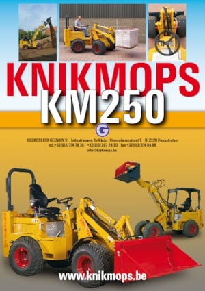 Pale gommate Gebr. Geens KM250