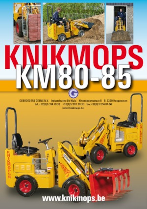 Pale gommate Gebr. Geens KM80