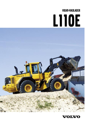 Pale gommate Volvo L110E