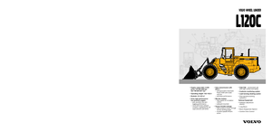 Pale gommate Volvo L120C