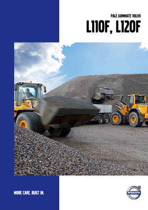 Pale gommate Volvo L120FLB