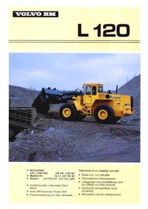 Pale gommate Volvo L 120