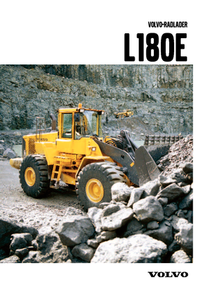 Pale gommate Volvo L180E