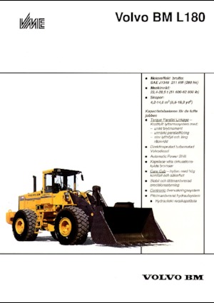 Pale gommate Volvo L 180