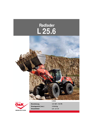 Pale gommate O&K L 25.6