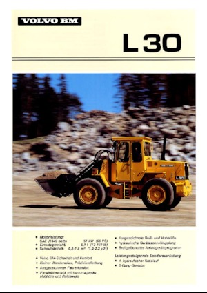 Pale gommate Volvo L 30