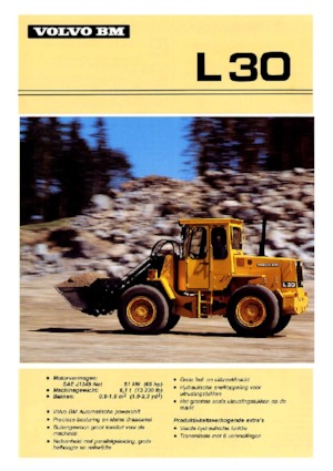 Pale gommate Volvo L 30