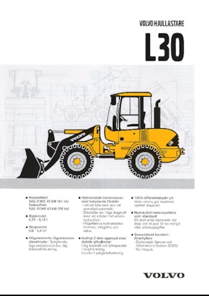 Pale gommate Volvo L 30
