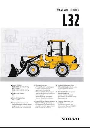 Pale gommate Volvo L 32