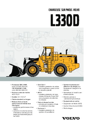 Pale gommate Volvo L 330 D-LB