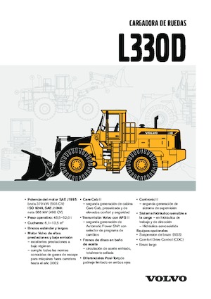 Pale gommate Volvo L 330 D-LB
