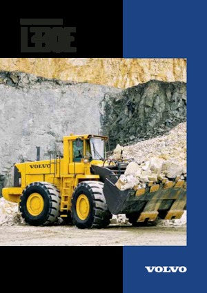 Pale gommate Volvo L 330 E