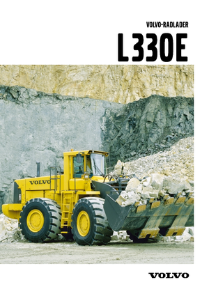 Pale gommate Volvo L 330 E