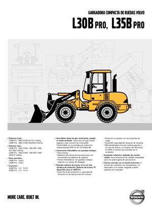 Pale gommate Volvo L30B ZX Pro