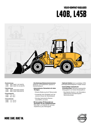 Pale gommate Volvo L40B TPS
