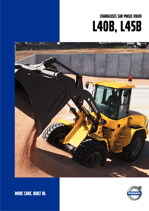 Pale gommate Volvo L40B TPS