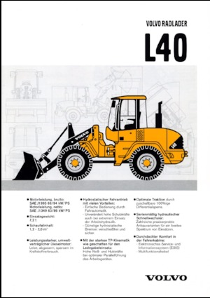 Pale gommate Volvo L 40