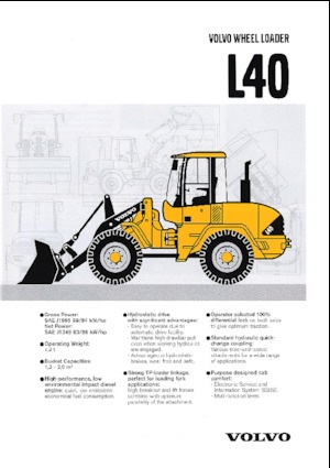 Pale gommate Volvo L 40