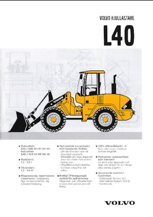 Pale gommate Volvo L 40